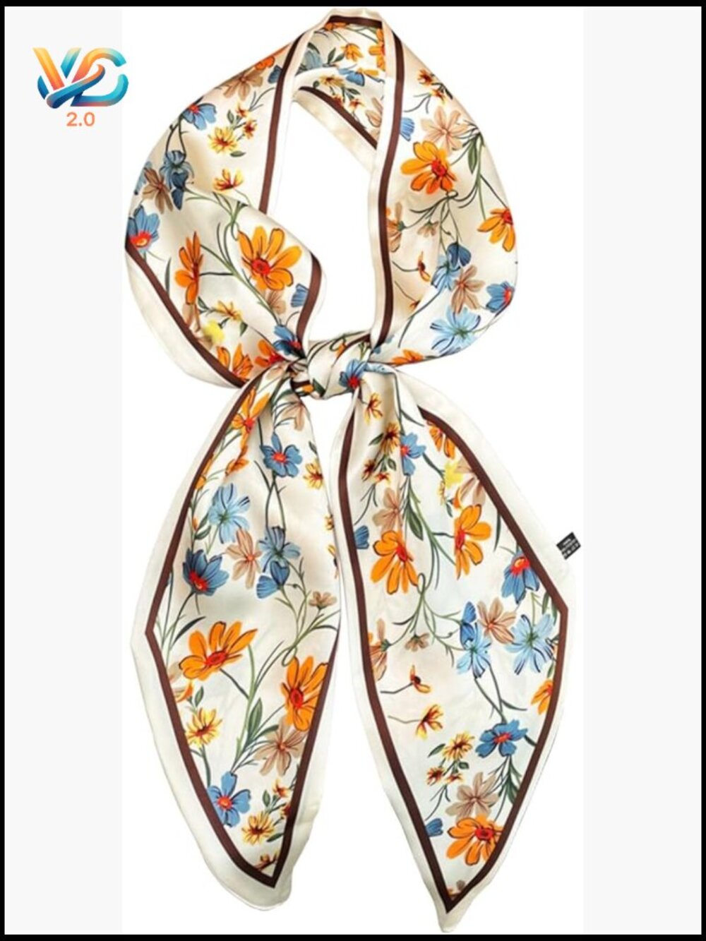 Mulberry Silk Like Square Head Scarf Fashion Neck Tie Hair Wrap Bandana Chic